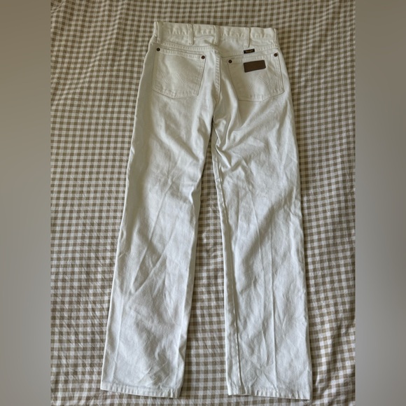 Wrangler Women's Boot Cut Jeans - White - Picture 1 of 8